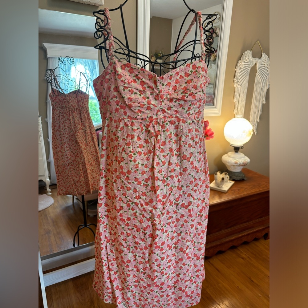 Floral Pink Sundress